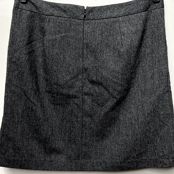 Gap A-Line Black and Grey Skirt - Size 14 - Picture 2 of 4